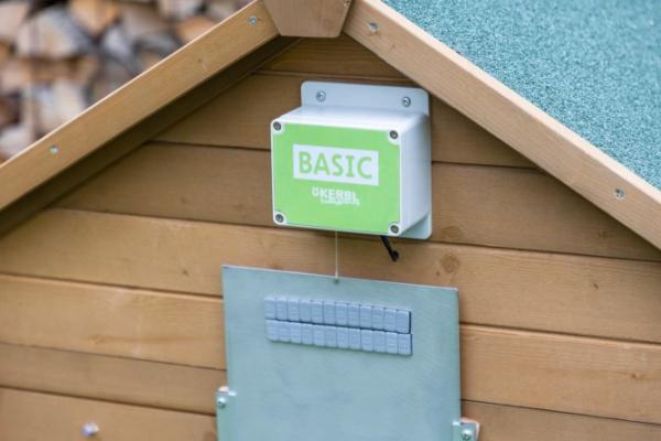 Kerbl automatische Hühnerklappe Basic wahlweise inkl. Schieber